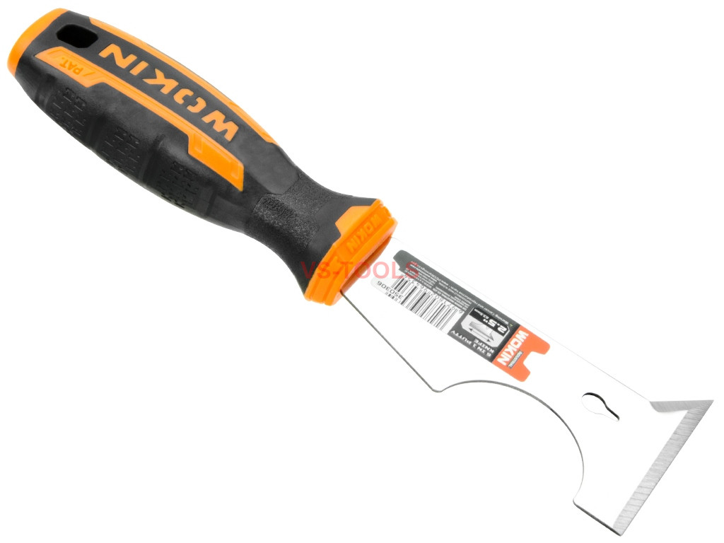 6in1 2.5in Putty Knife Scraper Paint Roller Cleaner Fiberglass